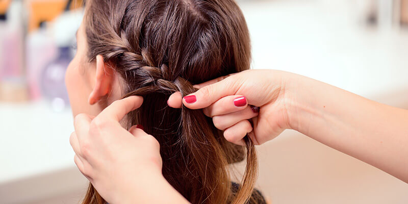 French Braiding Hair